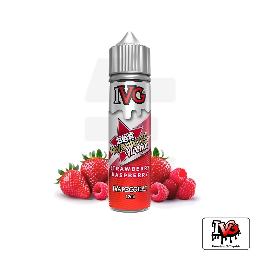 Aroma Strawberry Raspberry 12Ml (Longfill) - I Vg | Tapervaper Aroma Strawberry Raspberry 12ml (Longfill) - I VG