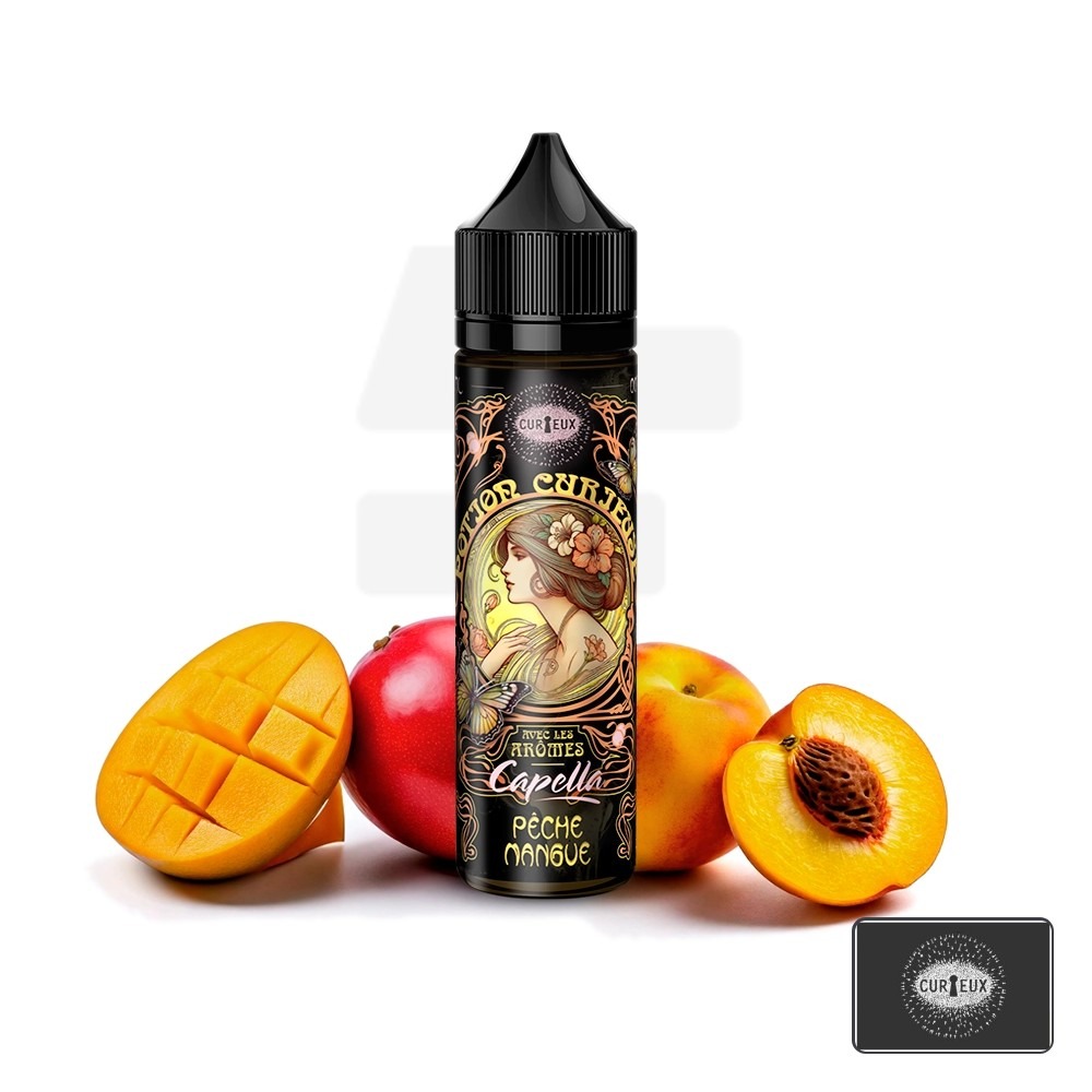 Aroma Potions Peach Mango 15Ml (Longfill) - Curieux | Tapervaper Aroma Potions Peach Mango 15ml (Longfill) - Curieux