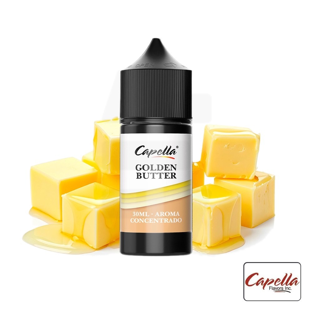 Aroma Golden Butter 30Ml - Capella | Tapervaper Aroma Golden Butter 30ml - Capella