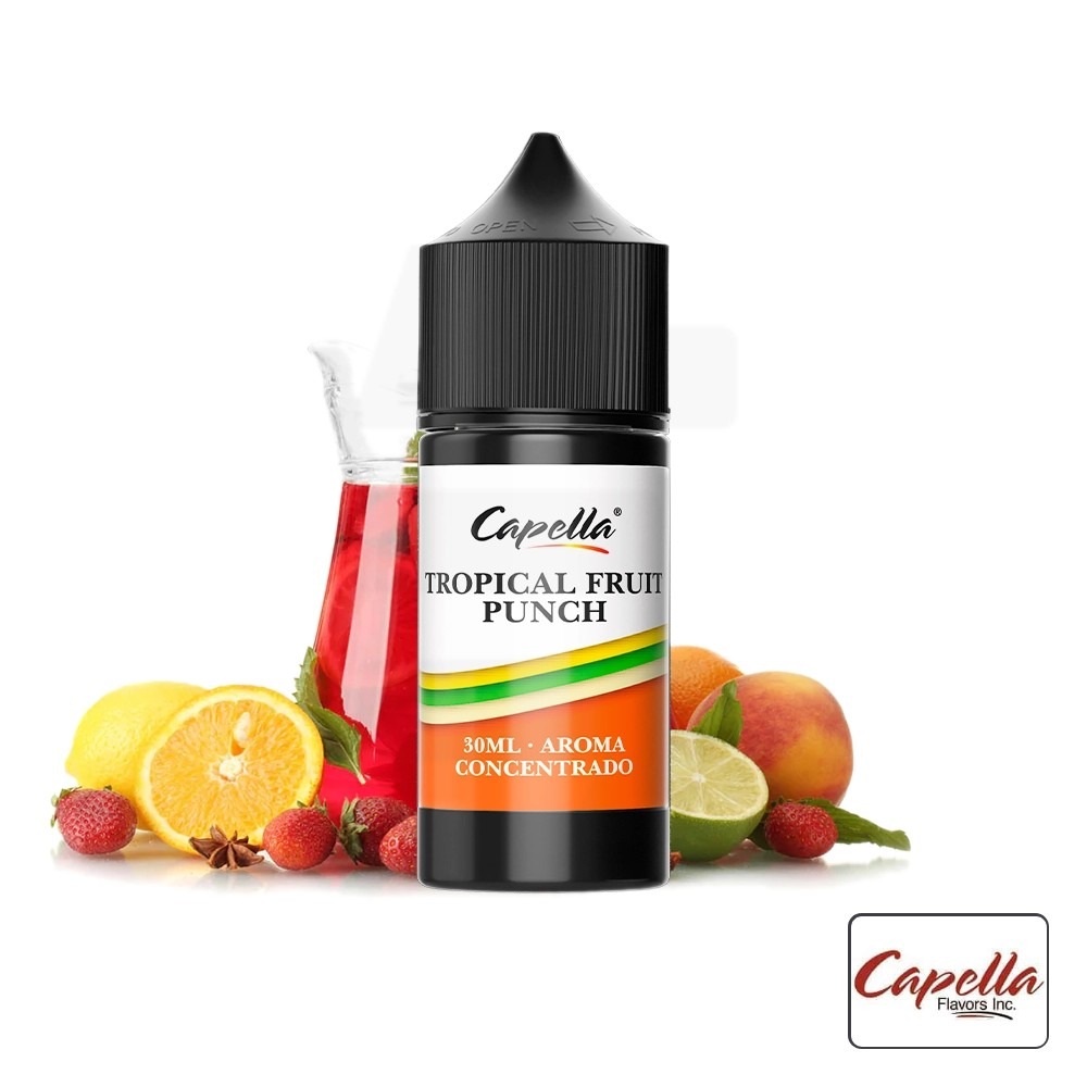 Aroma Tropical Fruit Punch 30Ml - Capella | Tapervaper Aroma Tropical Fruit Punch 30ml - Capella