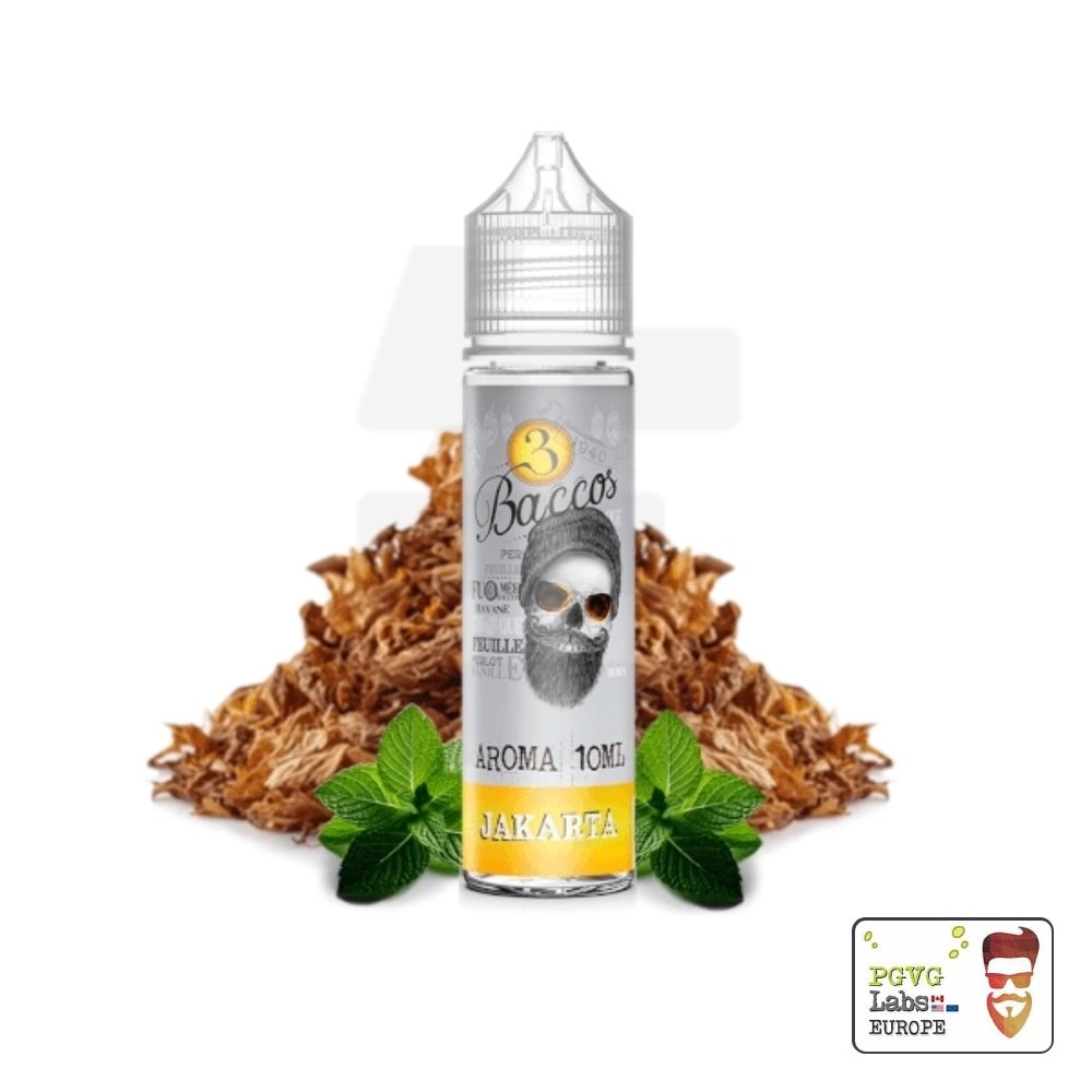 Aroma Jakarta 10Ml (Longfill) - 3 Baccos | Tapervaper Aroma Jakarta 10ml (Longfill) - 3 Baccos