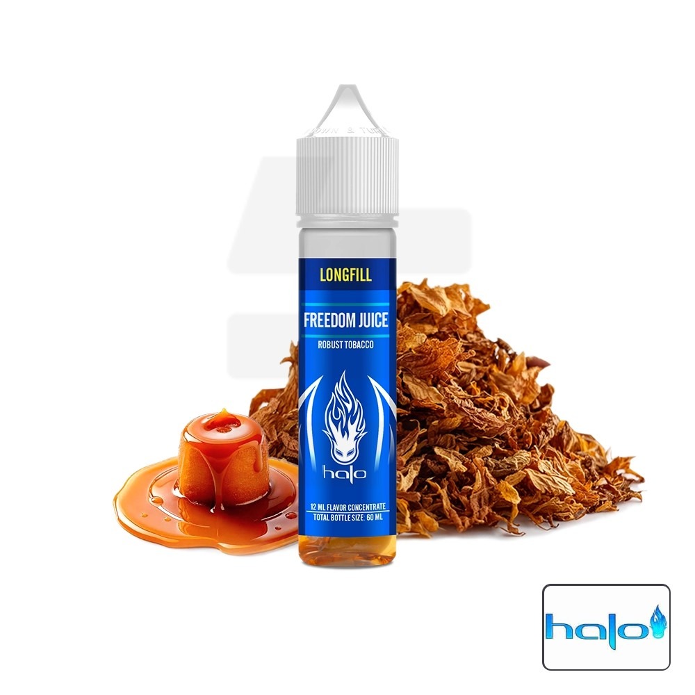 Aroma Blue Series Freedom Juice 12Ml (Longfill) - Halo | Tapervaper Aroma Blue Series Freedom Juice 12ml (Longfill) - Halo