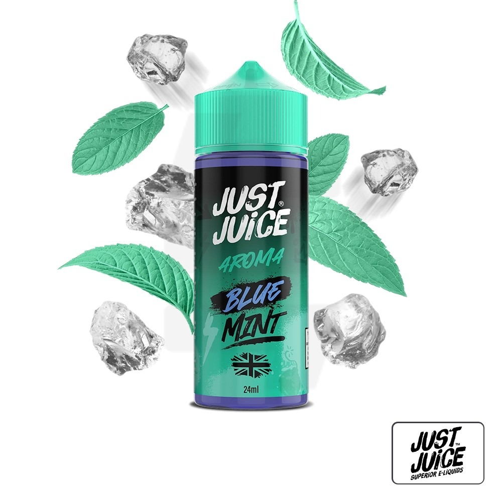 Aroma Mint Range Blue 24Ml (Longfill) - Just Juice | Tapervaper Aroma Mint Range Blue 24ml (Longfill) - Just Juice