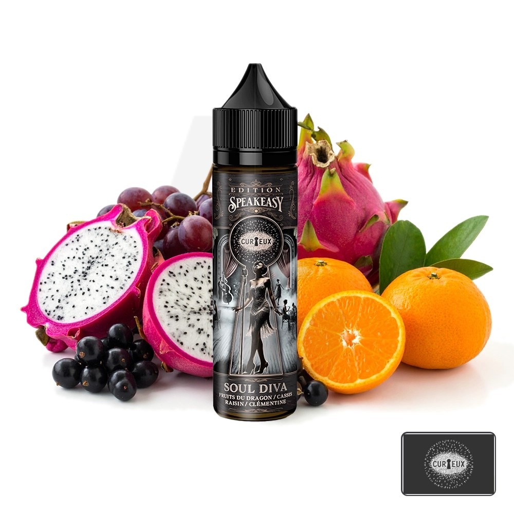 Aroma Speakeasy Soul Diva 15Ml (Longfill) - Curieux | Tapervaper Aroma Speakeasy Soul Diva 15ml (Longfill) - Curieux
