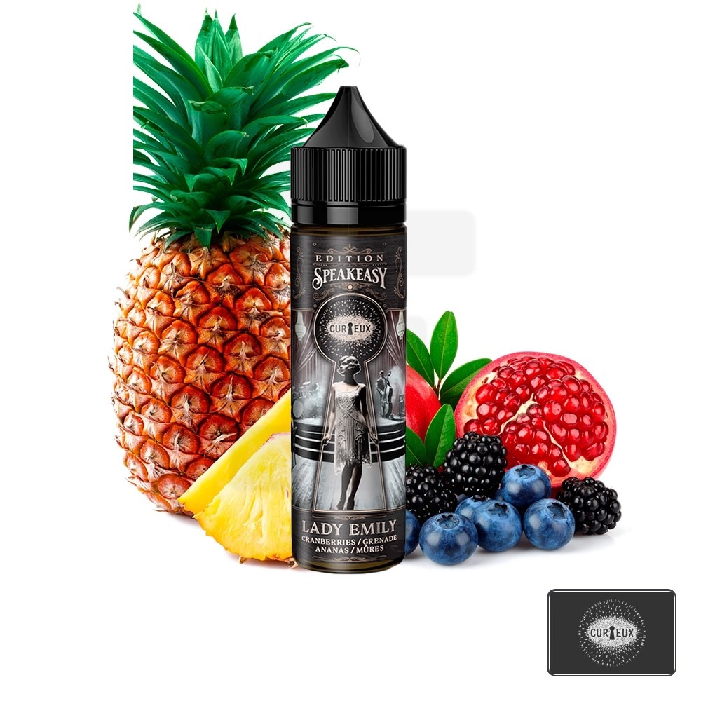 Aroma Speakeasy Lady Emily 15Ml (Longfill) - Curieux | Tapervaper Aroma Speakeasy Lady Emily 15ml (Longfill) - Curieux