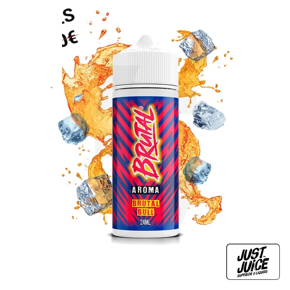 Aroma Brutal Bull 24Ml (Longfill) - Brutal Drinks By Just Juice | Tapervaper Aroma Brutal Bull 24ml (Longfill) - Brutal Drinks By Just Juice