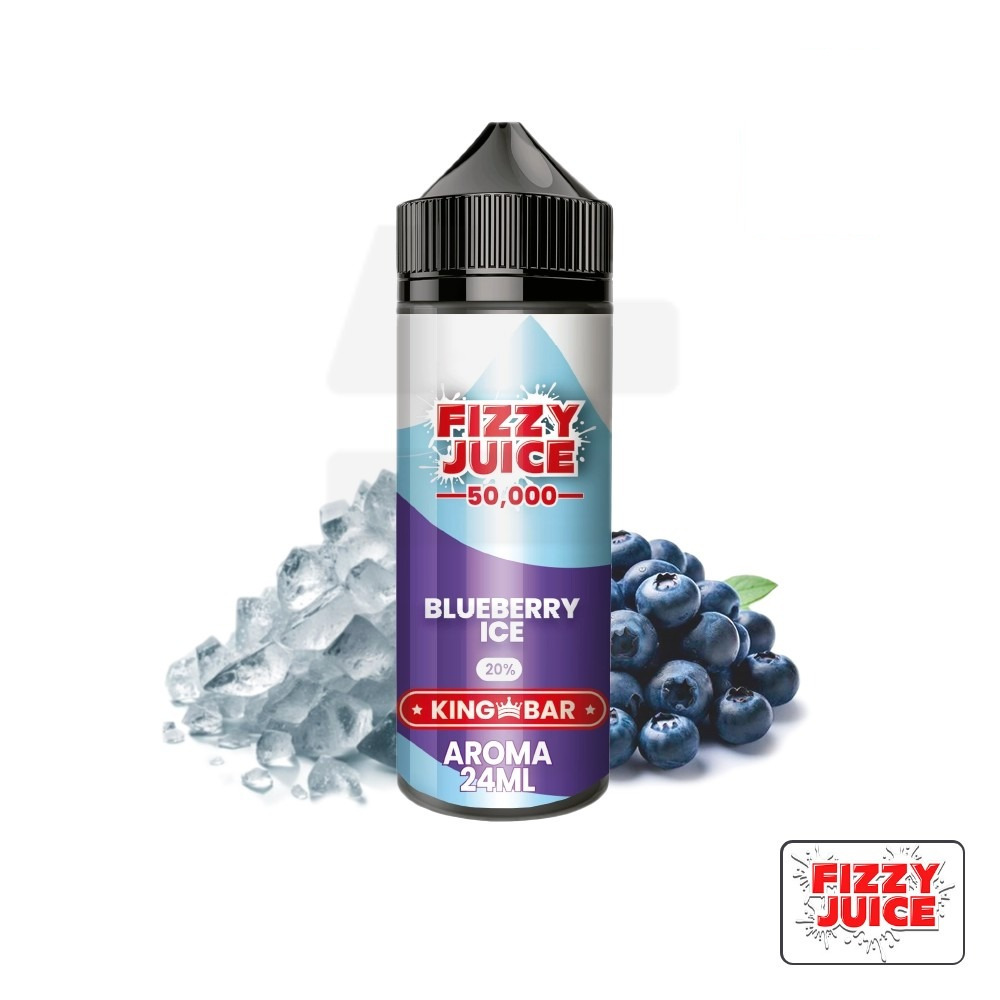 Aroma King Bar Blueberry Ice 24Ml (Longfill) - Fizzy Juice | Tapervaper Aroma King Bar Blueberry Ice 24ml (Longfill) - Fizzy Juice