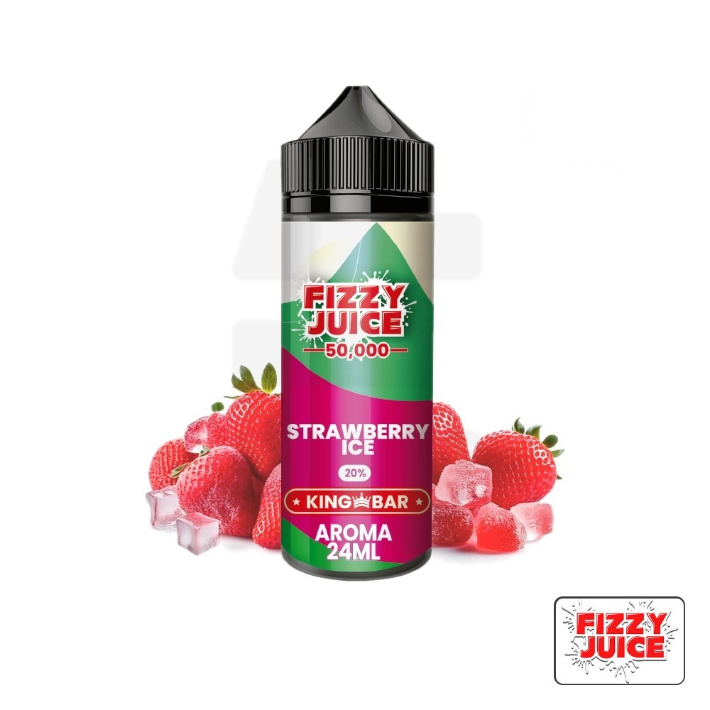 Aroma King Bar Strawberry Ice 24Ml (Longfill) - Fizzy Juice | Tapervaper Aroma King Bar Strawberry Ice 24ml (Longfill) - Fizzy Juice