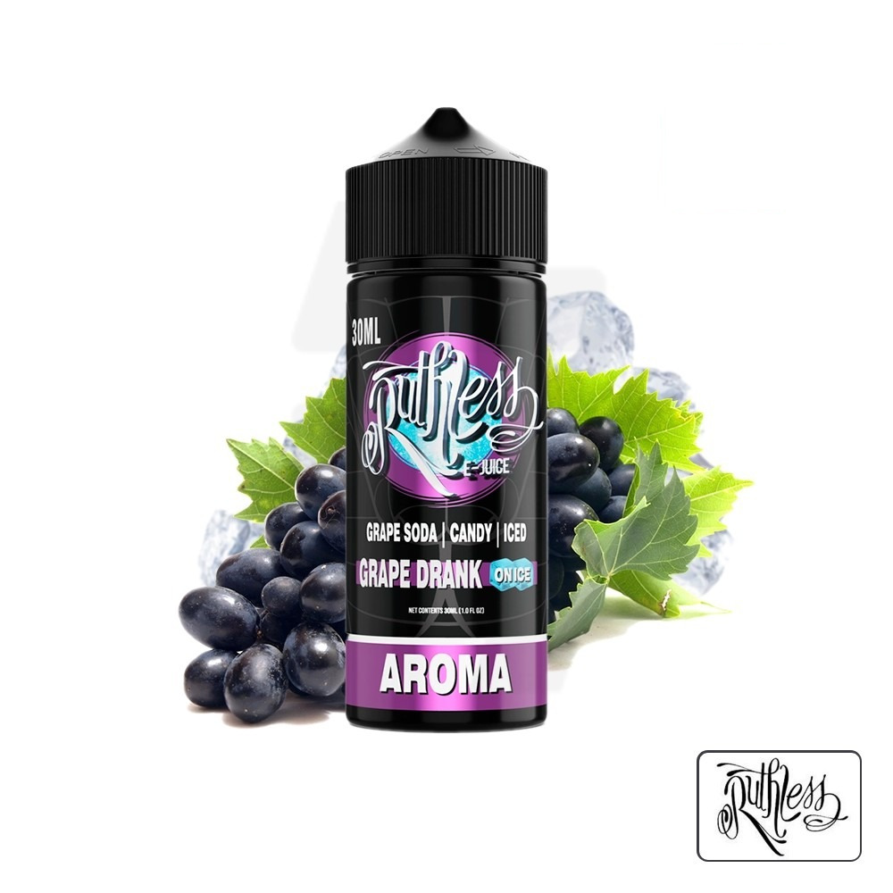 Aroma Drank Edition Grape On Ice Aroma 30Ml (Longfill) - Ruthless | Tapervaper Aroma Drank Edition Grape On Ice Aroma 30ml (Longfill) - Ruthless