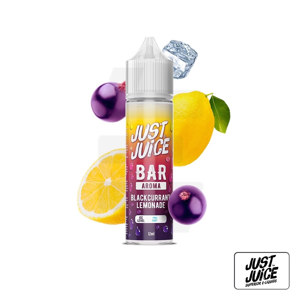 Aroma Bar Blackcurrant Lemonade 12Ml (Longfill) - Just Juice | Tapervaper Aroma Bar Blackcurrant Lemonade 12ml (Longfill) - Just Juice