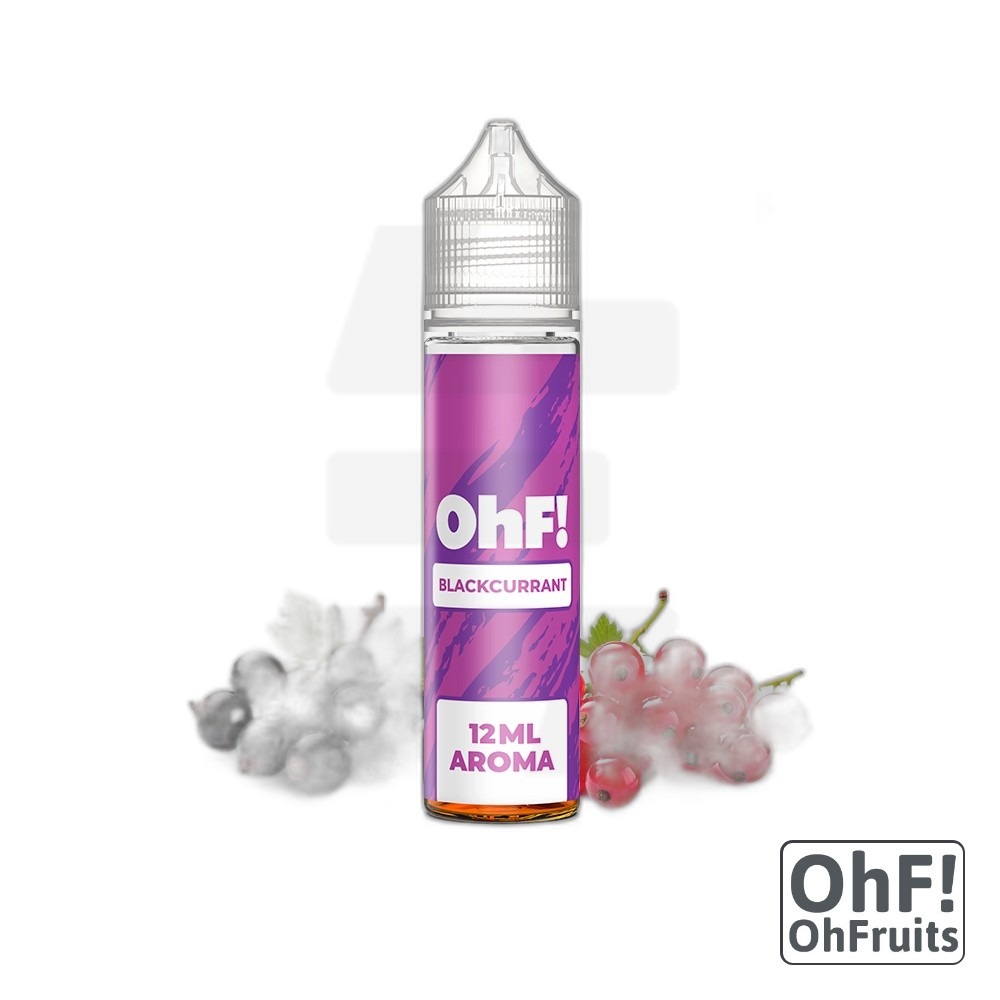 Aroma Fruits Blackcurrant 12Ml (Longfill) - Ohf! | Tapervaper Aroma Fruits Blackcurrant 12ml (Longfill) - OhF!