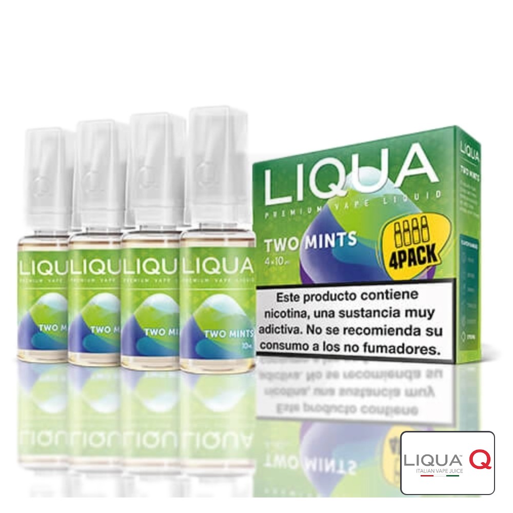 Two Mints 30Ml (3+1) - Liqua | Tapervaper Two Mints 30ml (3+1) – Liqua