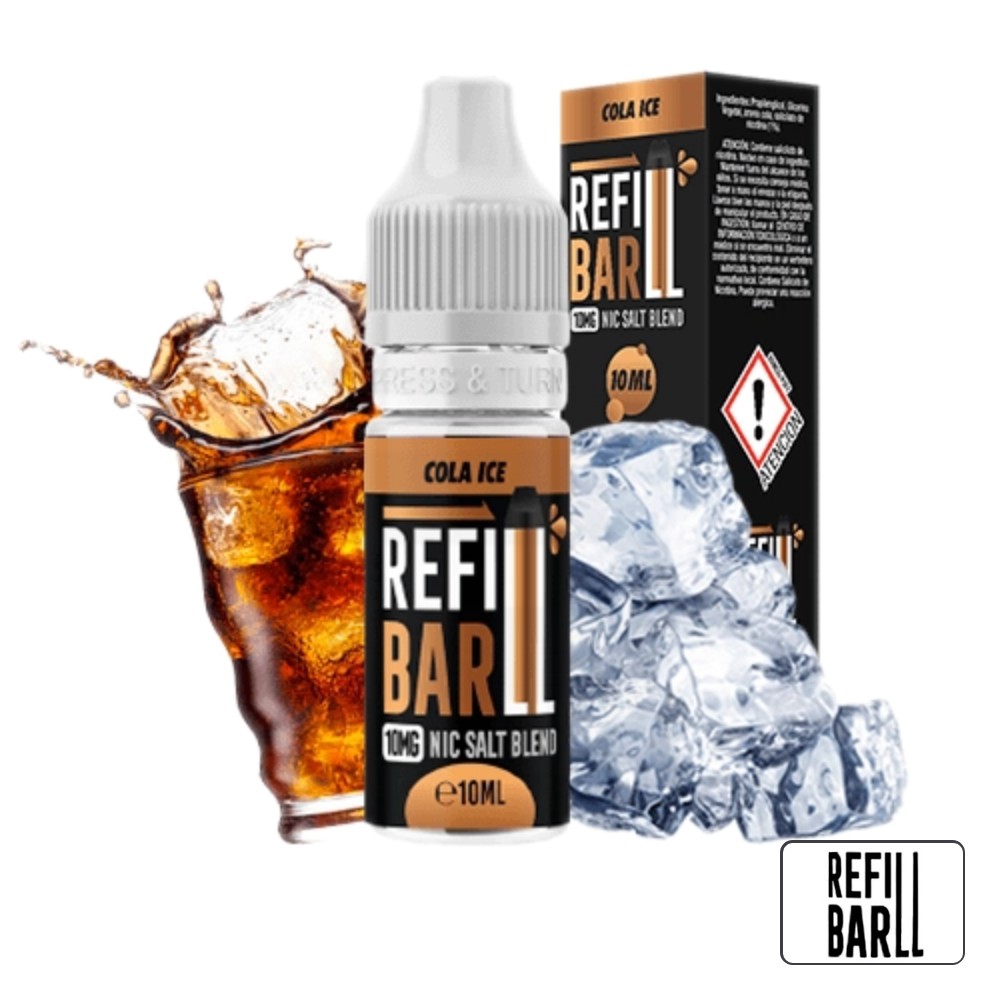 Cola Ice Salts 10Ml - Refill Bar | Tapervaper Cola Ice Salts 10ml – Refill Bar