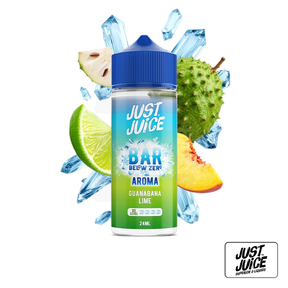 Aroma Below Zero Guanabana &Amp; Lime 24Ml (Longfill) - Just Juice | Tapervaper Aroma Below Zero Guanabana & Lime 24ml (Longfill) – Just Juice