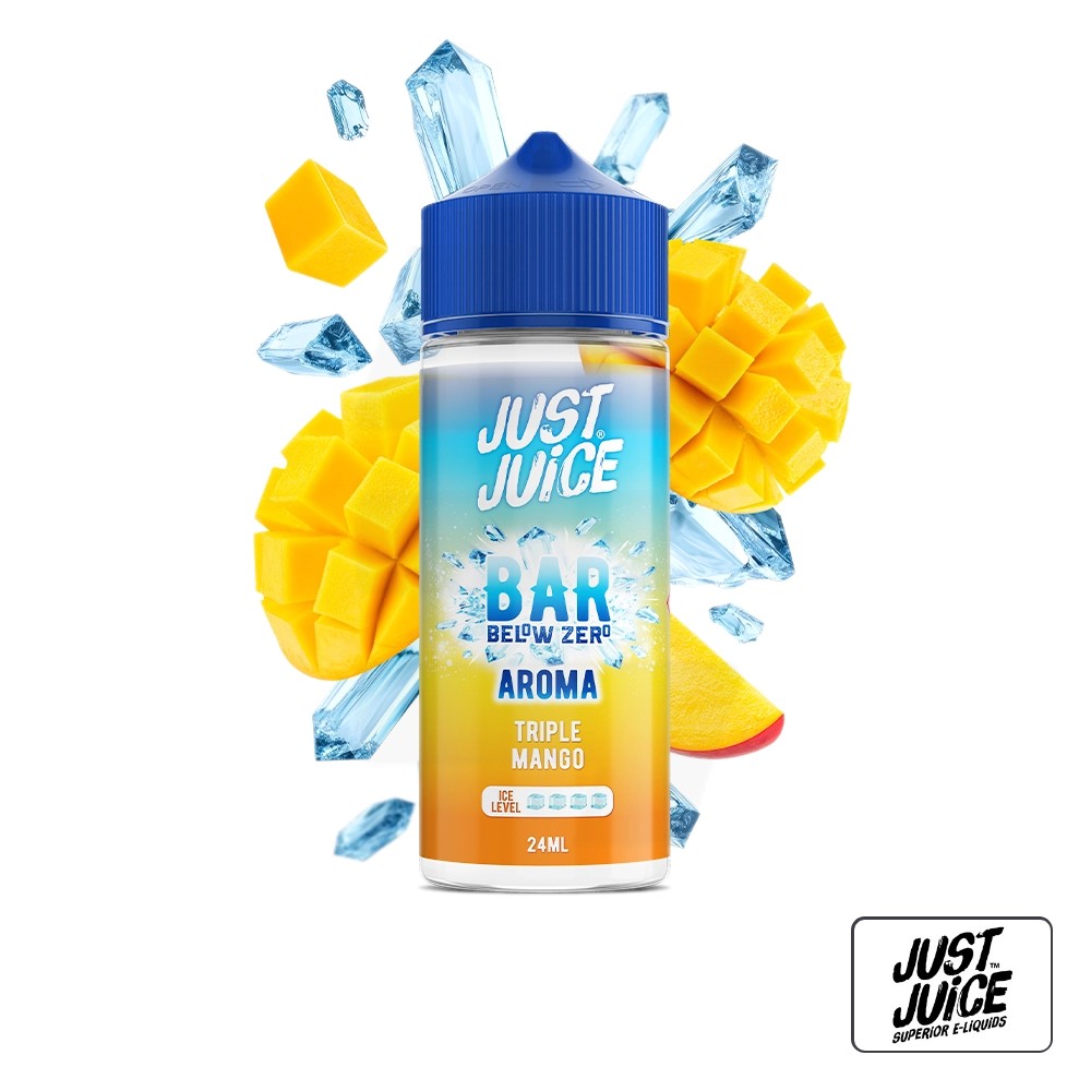 Aroma Below Zero Triple Mango 24Ml (Longfill) - Just Juice | Tapervaper Aroma Below Zero Triple Mango 24ml (Longfill) – Just Juice