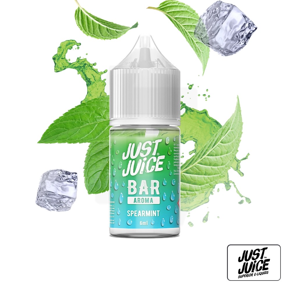 Aroma Bar Spearmint 6Ml (Longfill) - Just Juice | Tapervaper Aroma Bar Spearmint 6ml (Longfill) – Just Juice