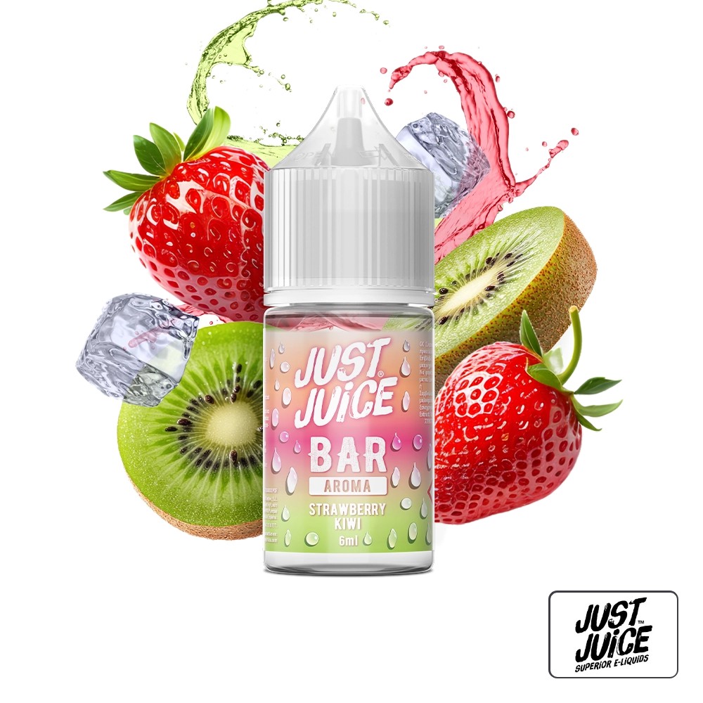 Aroma Bar Strawberry Kiwi 6Ml (Longfill) - Just Juice | Tapervaper Aroma Bar Strawberry Kiwi 6ml (Longfill) – Just Juice