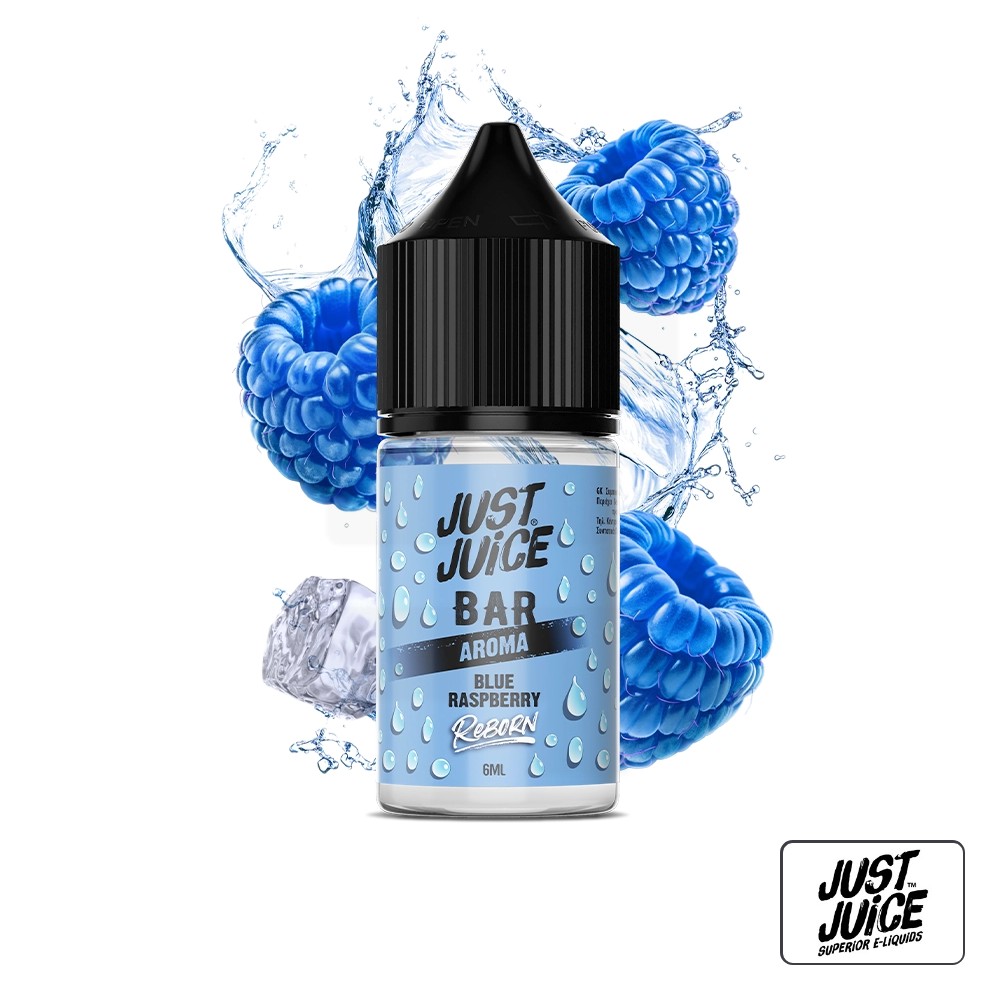 Aroma Reborn Blue Raspberry 6Ml (Longfill) - Just Juice | Tapervaper Aroma Reborn Blue Raspberry 6ml (Longfill) – Just Juice