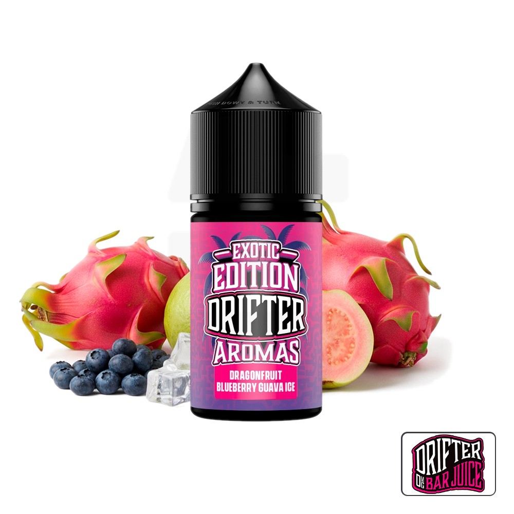 Aroma Exotic Dragonfruit Blueberry Guava Ice 6Ml (Longfill) - Drifter | Tapervaper Aroma Exotic Dragonfruit Blueberry Guava Ice 6ml (Longfill) – Drifter