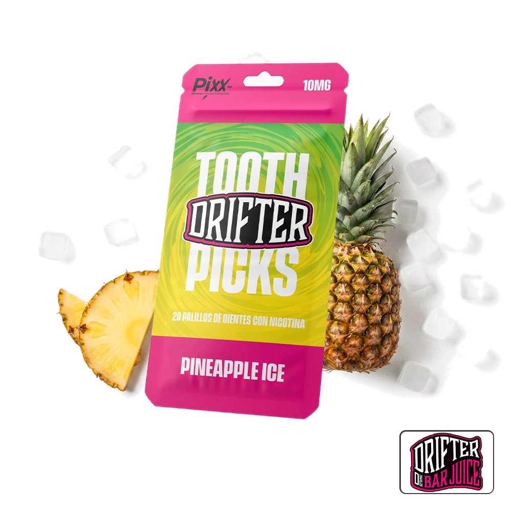 Palillos De Nicotina Pineapple Ice 10Mg - Drifter (Pack De 20) | Tapervaper Palillos de Nicotina Pineapple Ice 10mg – Drifter (Pack de 20)