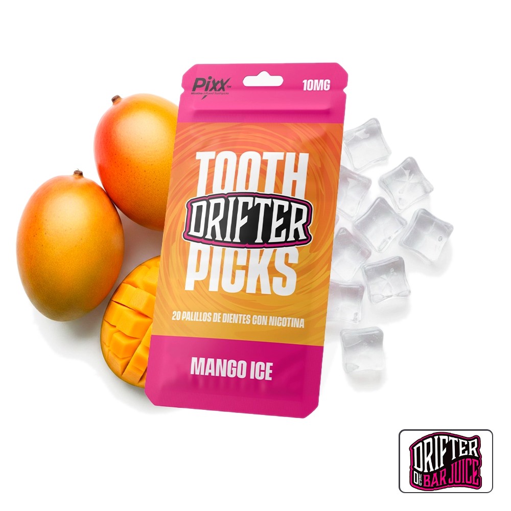 Palillos De Nicotina Mango Ice 10Mg - Drifter (Pack De 20) | Tapervaper Palillos de Nicotina Mango Ice 10mg – Drifter (Pack de 20)