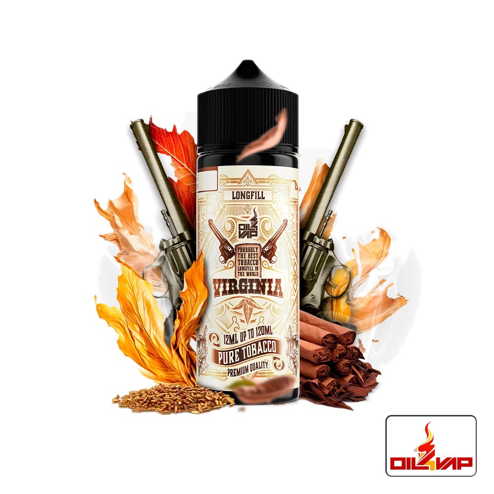 Aroma Pure Tobacco Virginia 12Ml (Longfill) - Oil4Vap | Tapervaper Aroma Pure Tobacco Virginia 12ml (Longfill) – Oil4Vap
