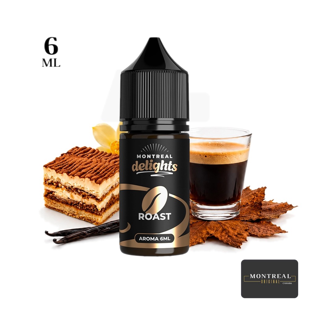 Aroma Delights Roast 6Ml (Longfill) - Montreal | Tapervaper Aroma Delights Roast 6ml (Longfill) – Montreal