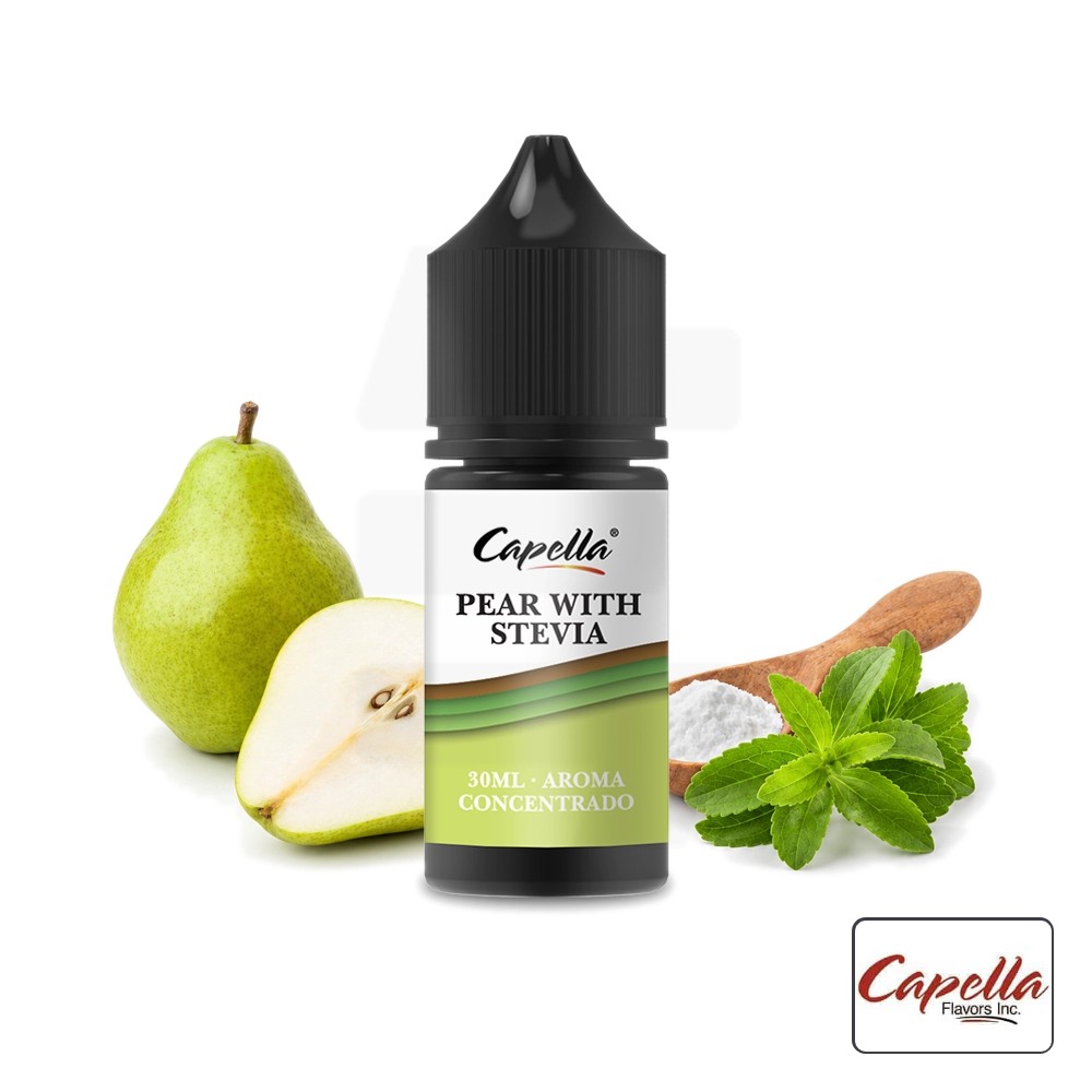 Aroma Pear With Stevia 30Ml - Capella | Tapervaper Aroma Pear with Stevia 30ml – Capella