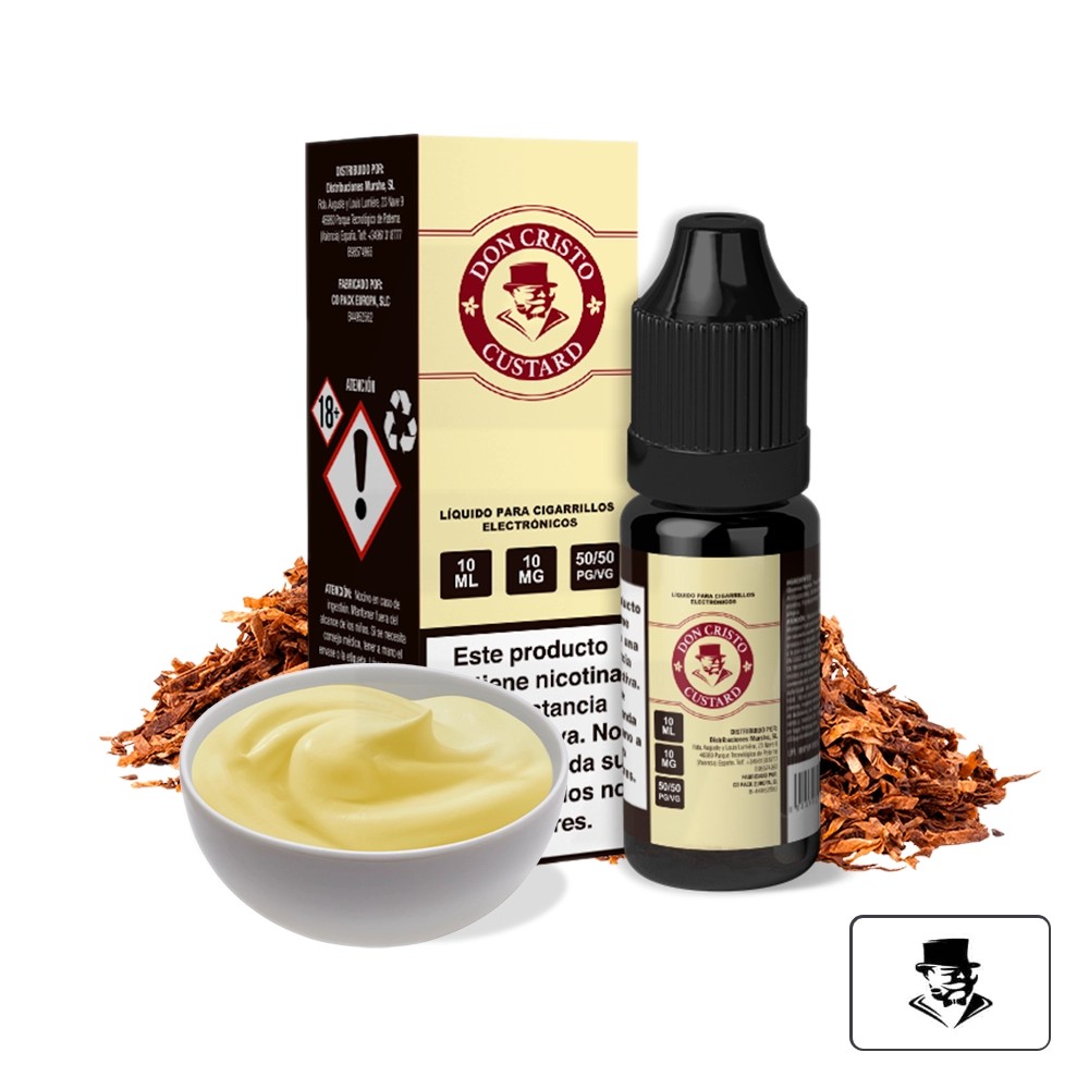 Sales Custard 10Ml - Don Cristo | Tapervaper Sales Custard 10ml - Don Cristo
