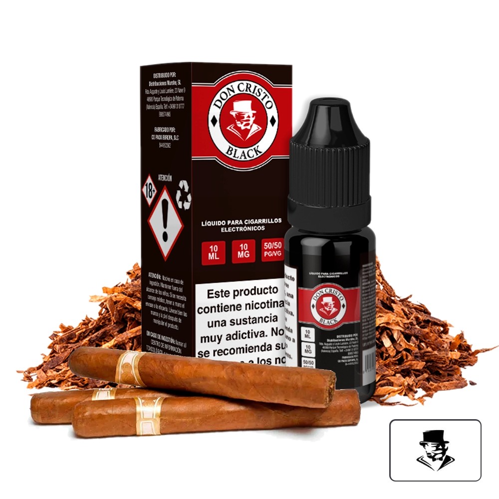 Sales Black 10Ml - Don Cristo | Tapervaper Sales Black 10ml - Don Cristo