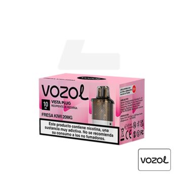 Cartucho Precargado Vista Plug 2+10 Fresa Kiwi 20Mg Vozol | Tapervaper Cartucho Precargado Vista Plug 2+10 Fresa Kiwi 20mg Vozol - Imagen 3