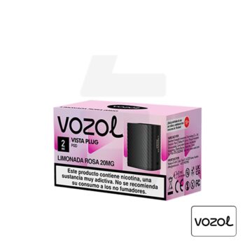 Cartucho Precargado Vista Plug 2+10 Limonada Rosa 20Mg Vozol | Tapervaper Cartucho Precargado Vista Plug 2+10 Limonada Rosa 20mg Vozol - Imagen 4