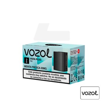 Cartucho Precargado Vista Plug 2+10 Menta Fresca 20Mg Vozol | Tapervaper Cartucho Precargado Vista Plug 2+10 Menta Fresca 20mg Vozol - Imagen 4