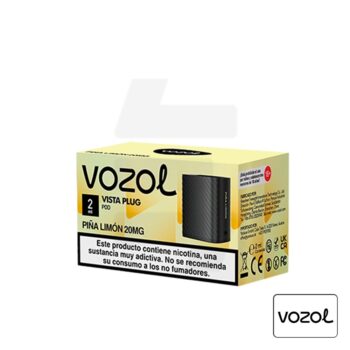 Cartucho Precargado Vista Plug 2+10 Piña Limón 20Mg Vozol | Tapervaper Cartucho Precargado Vista Plug 2+10 Piña Limón 20mg Vozol - Imagen 4