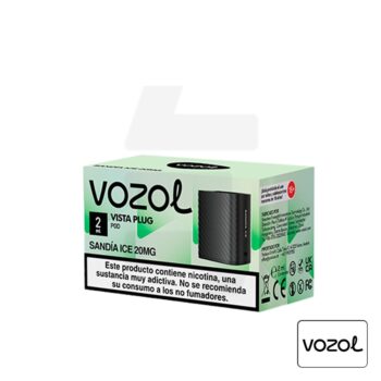 Cartucho Precargado Vista Plug 2+10 Sandía Ice 20Mg Vozol | Tapervaper Cartucho Precargado Vista Plug 2+10 Sandía Ice 20mg Vozol - Imagen 4