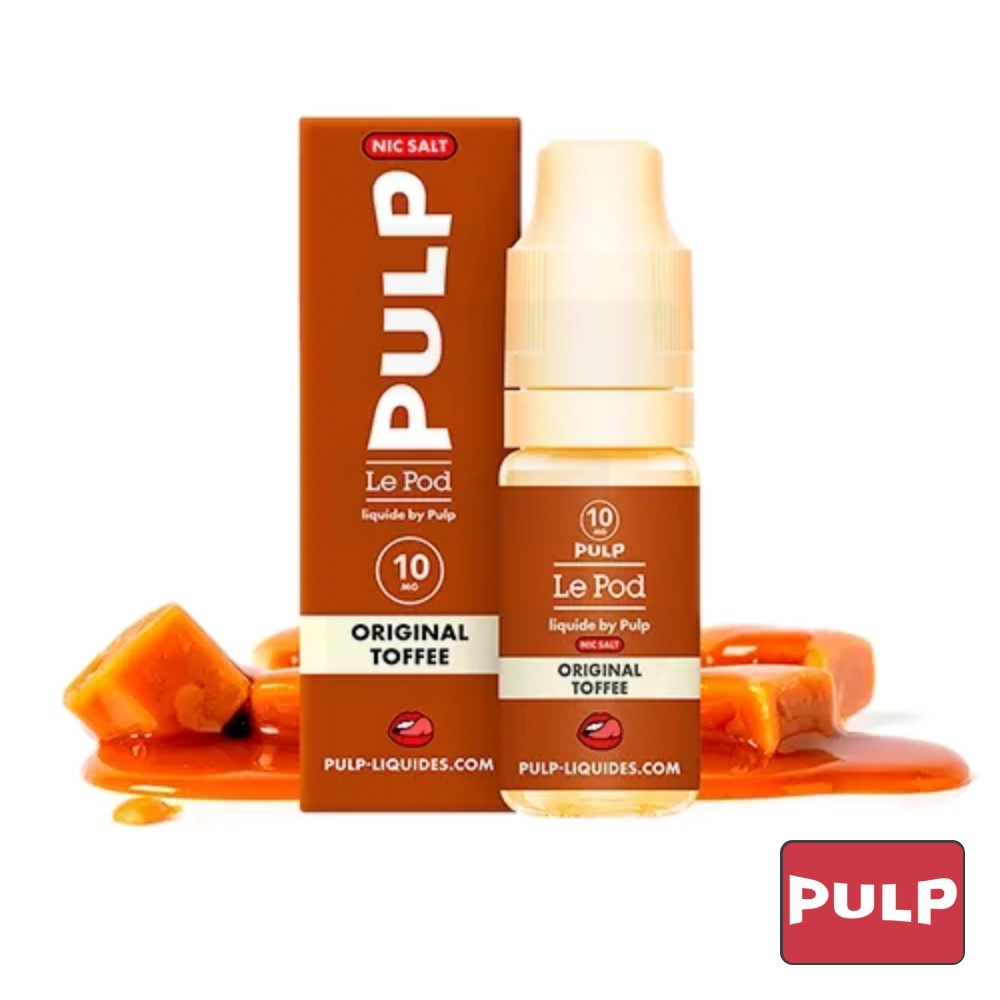 Sales Le Pod Original Toffee 10Ml - Pulp | Tapervaper Sales Le Pod Original Toffee 10ml - Pulp