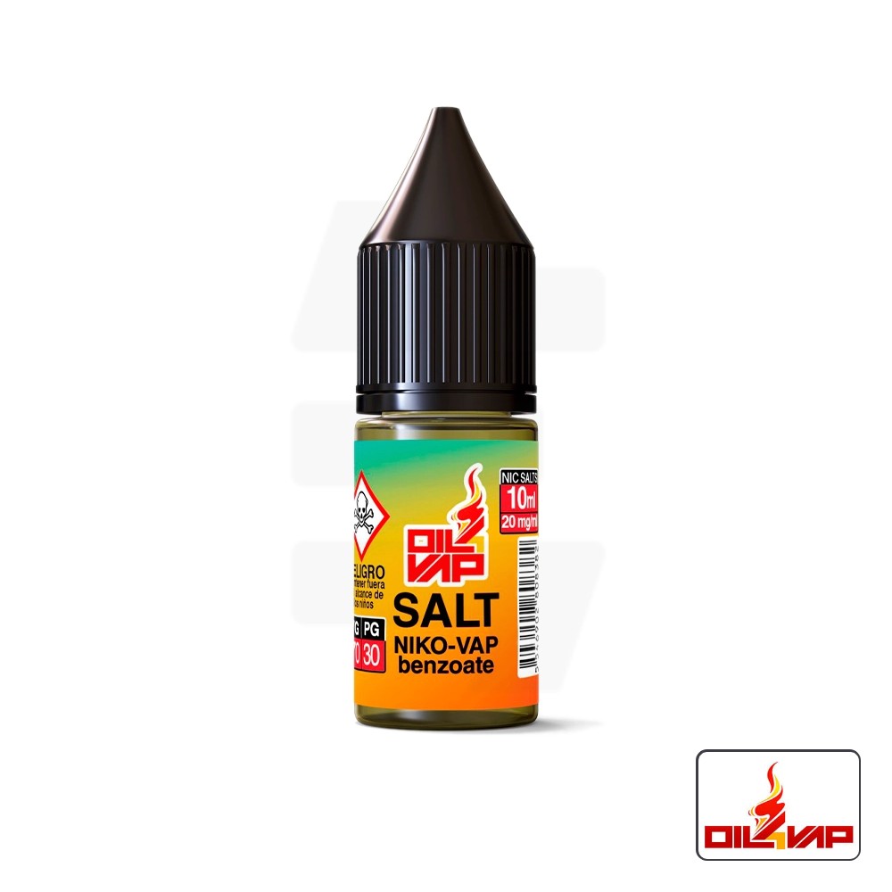 Nikovap Sales Benzoato 70Vg/30Pg 10Ml - Oil4Vap | Tapervaper NikoVap Sales Benzoato 70VG/30PG 10ml – Oil4Vap