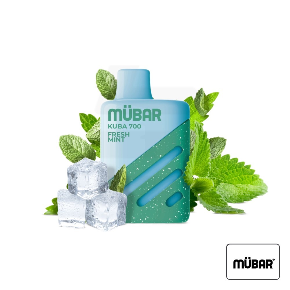 Vaper Desechable Kuba 700 Fresh Mint 20Mg Mübar | Tapervaper Vaper Desechable Kuba 700 Fresh Mint 20mg Mübar