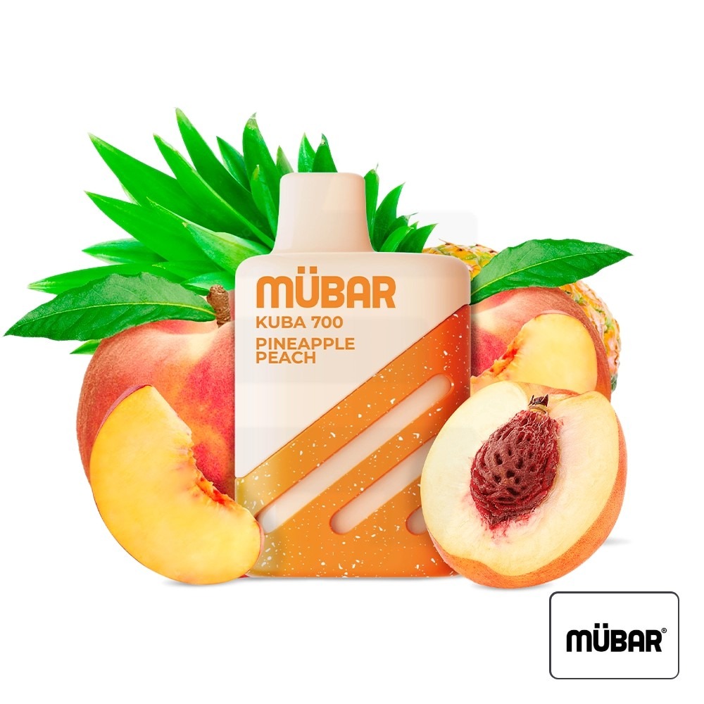 Vaper Desechable Kuba 700 Pineapple Peach 20Mg Mübar | Tapervaper Vaper Desechable Kuba 700 Pineapple Peach 20mg Mübar