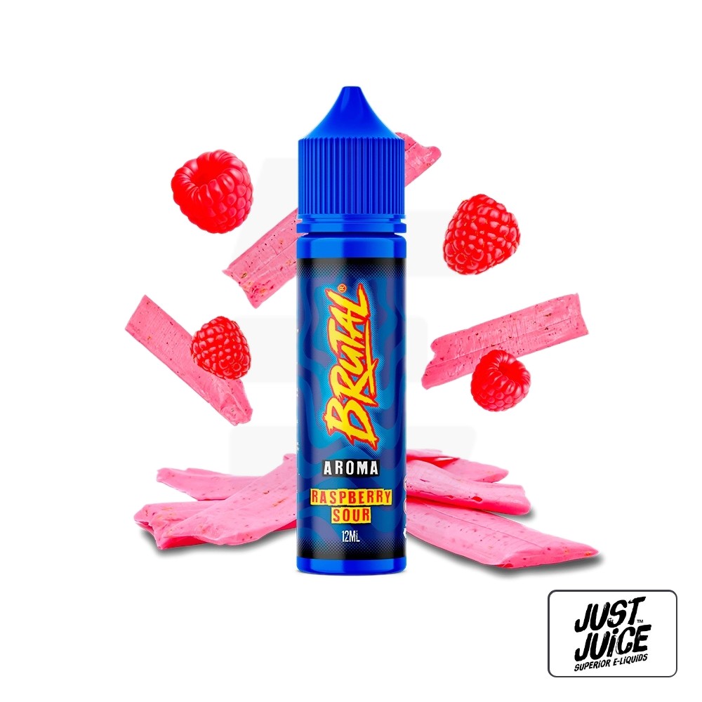 Aroma Raspberry Sour 12Ml (Longfill) - Brutal By Just Juice | Tapervaper Aroma Raspberry Sour 12ml (Longfill) – Brutal By Just Juice