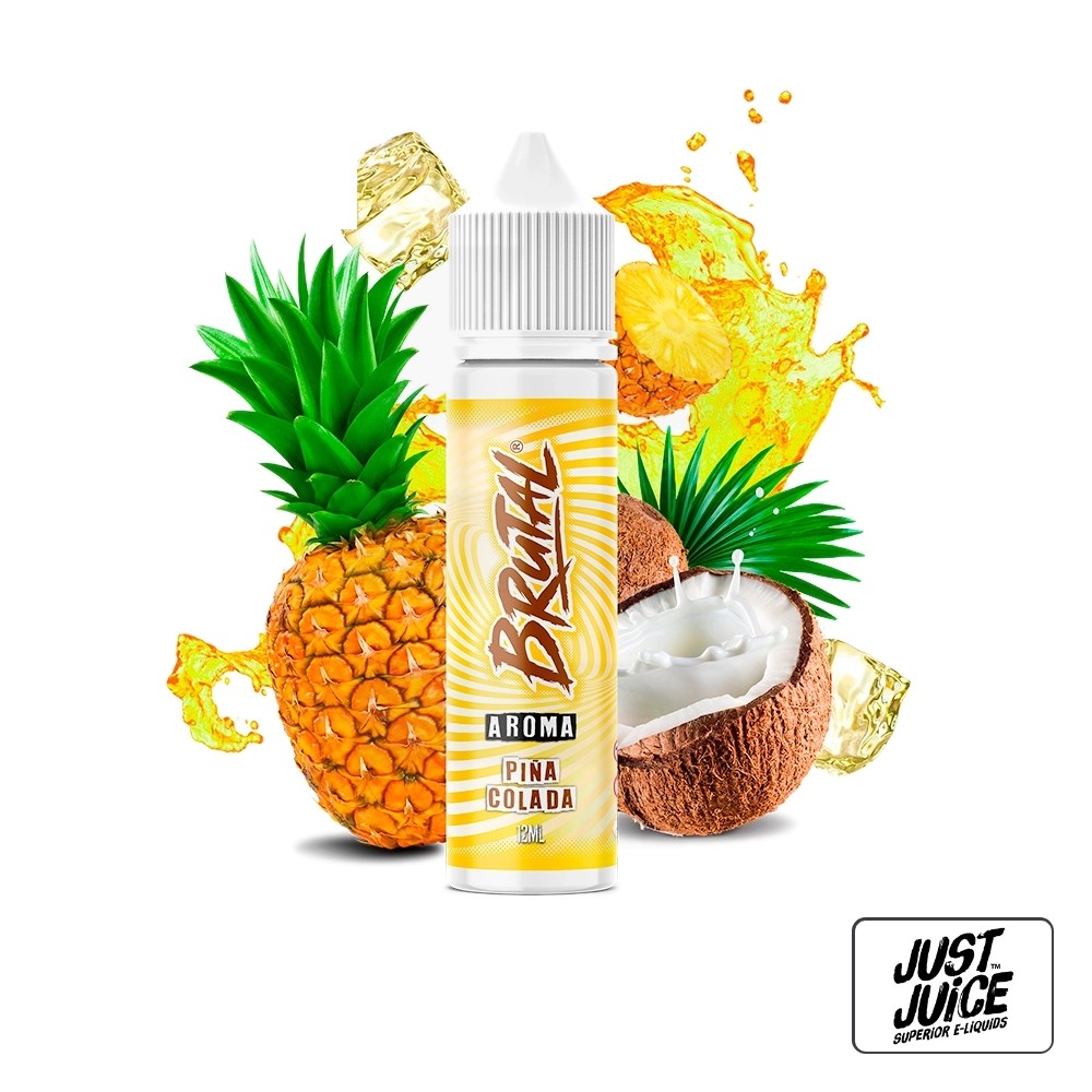 Aroma Piña Colada 12Ml (Longfill) - Brutal Drinks By Just Juice | Tapervaper Aroma Piña Colada 12ml (Longfill) – Brutal Drinks By Just Juice