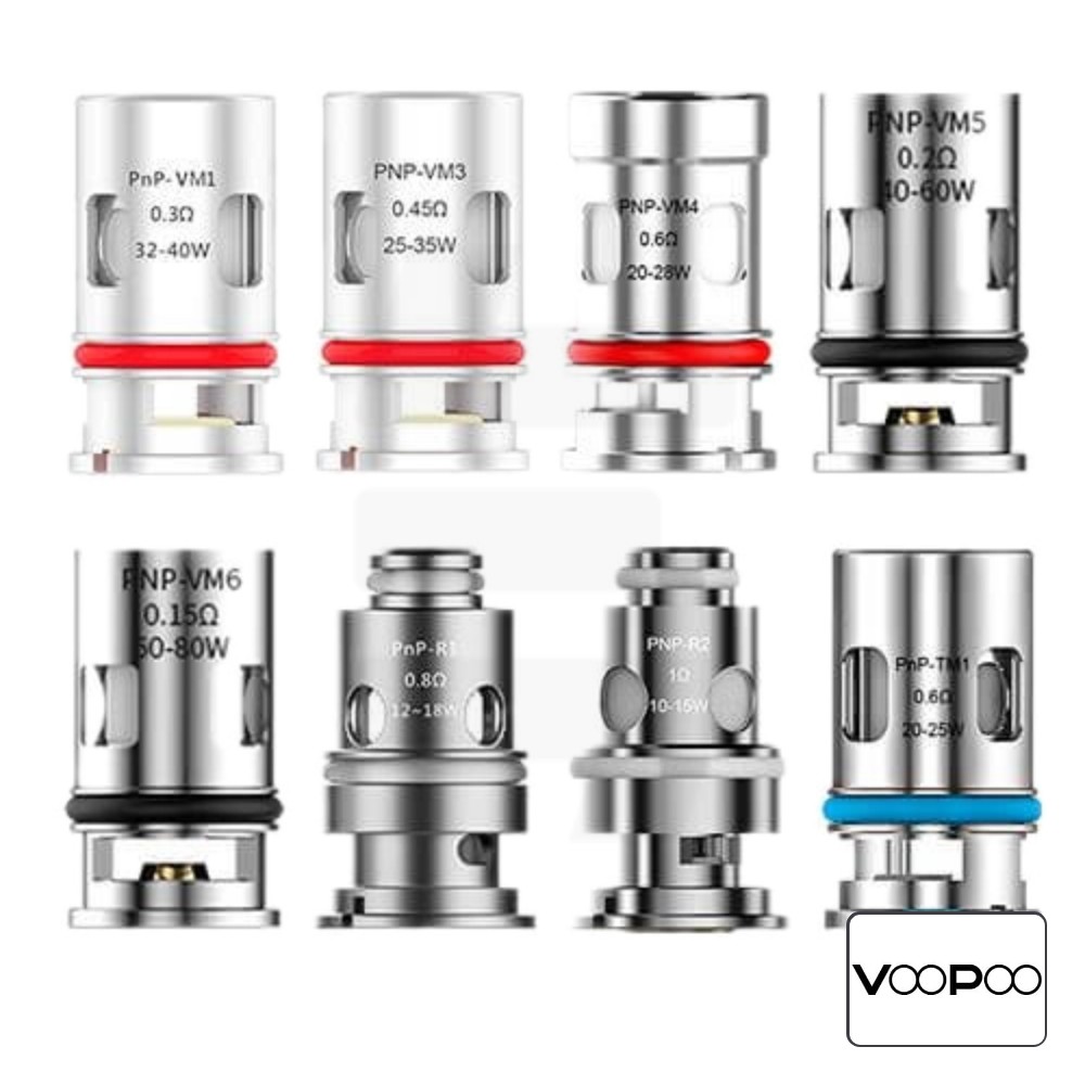 Resistencia Voopoo Pnp Tr1 (5 Uds) | Tapervaper Resistencia Voopoo PnP TR1 (5 Uds)