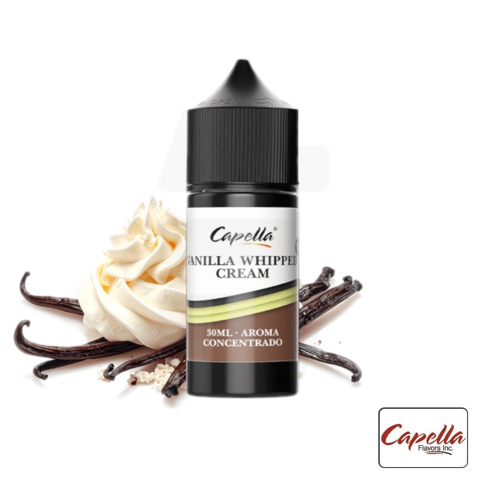 Aroma Vanilla Whipped Cream V2 30Ml - Capella | Tapervaper Aroma Vanilla Whipped Cream V2 30ml – Capella