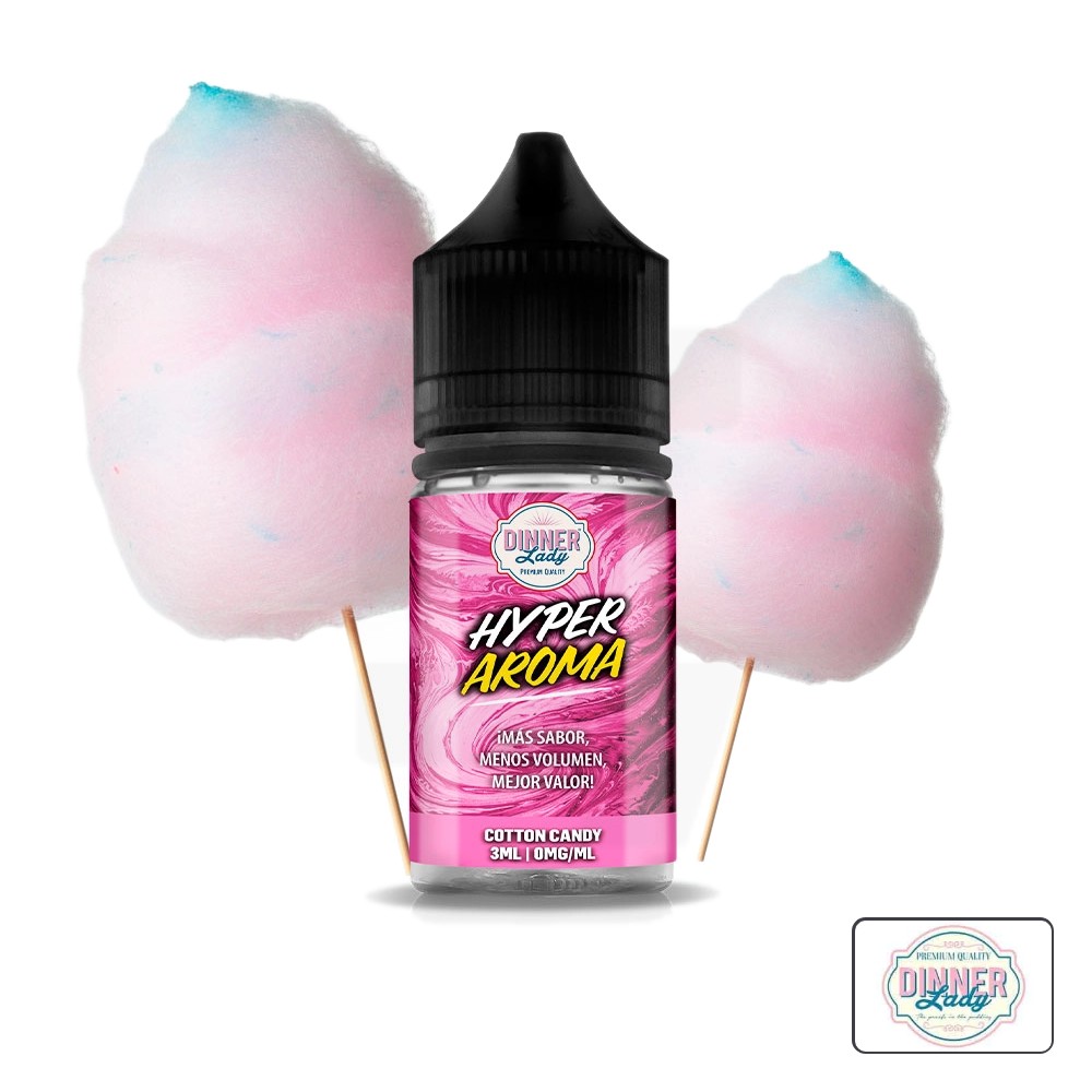 Aroma Hyper Cotton Candy 3Ml (Longfill) - Dinner Lady | Tapervaper Aroma Hyper Cotton Candy 3ml (Longfill) – Dinner Lady