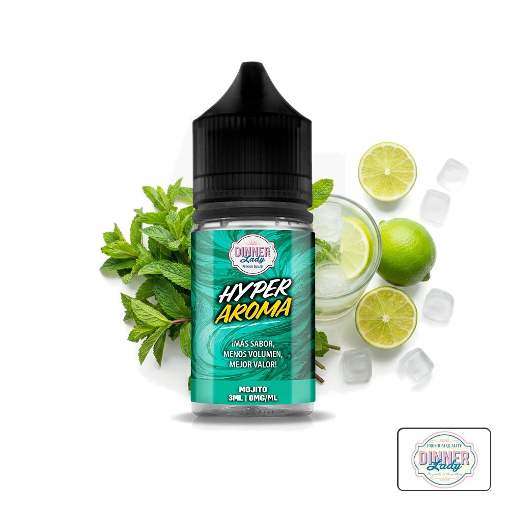 Aroma Hyper Mojito 3Ml (Longfill) - Dinner Lady | Tapervaper Aroma Hyper Mojito 3ml (Longfill) – Dinner Lady