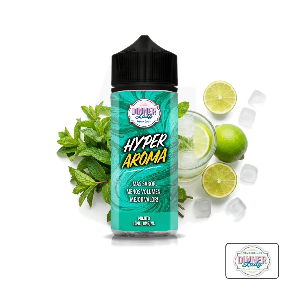 Aroma Hyper Mojito 10Ml (Longfill) - Dinner Lady | Tapervaper Aroma Hyper Mojito 10ml (Longfill) – Dinner Lady