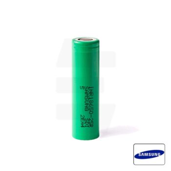 Batería Samsung 25R 18650 – 2.500 mA.