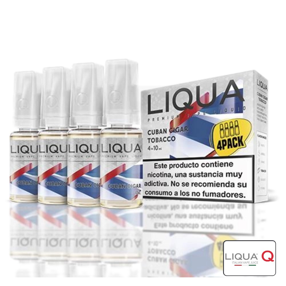 Cuban Cigar 30Ml (3+1) - Liqua | Tapervaper Cuban Cigar 30ml (3+1) – Liqua