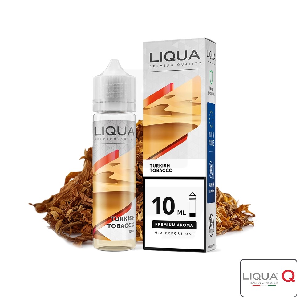 Aroma Turkish Tobacco 10Ml (Longfill) - Liqua | Tapervaper Aroma Turkish Tobacco 10ml (Longfill) – Liqua