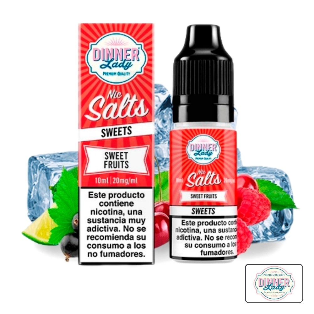 Sweet Fruits Ice Salts 10Ml - Dinner Lady | Tapervaper Sweet Fruits Ice Salts 10ml – Dinner Lady